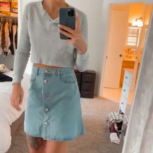 Jean skirt